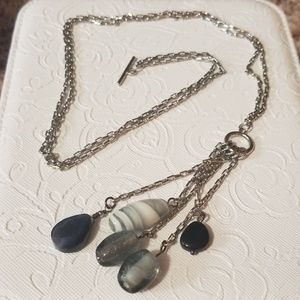 Lia Sophia 17" Myth toggle necklace